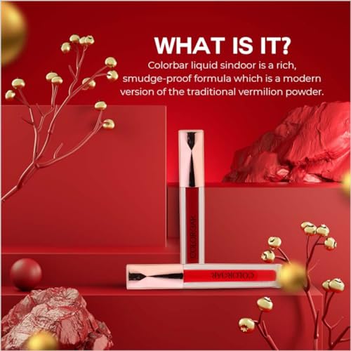 Colorbar Liquid Sindoor Maroon - Long-Wear Tilak