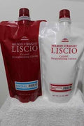Milbon Liscio Crystal Cream Straightener & Neutralizer - Strong