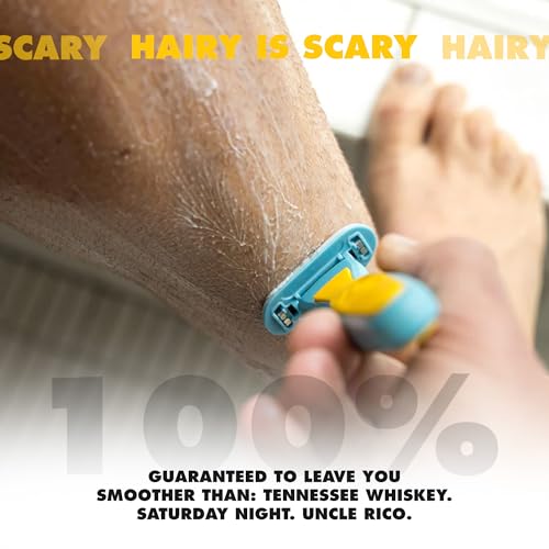 Get Smooth Bundle for Men - Shaving Kit for Legs, Head, Chest & Arms - Includes Razor, Shave Butter and 3 Refill Cartridges