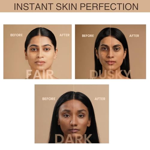 Charmacy Matte Liquid Foundation - 24hr Waterproof Full Coverage