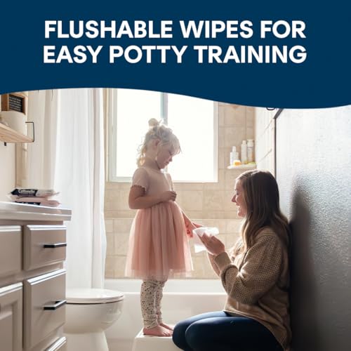 Cottonelle Fragrance Free Flushable Wet Wipes, 8 Packs of 42