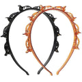 Bangs Hairstyle Headband with Clips & Hairpins, 2-Pack