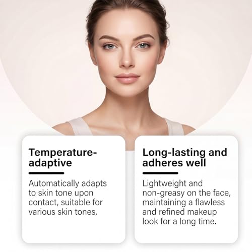 YAMVXIC Korean Color Changing Foundation for All Skin Tones - Hydrating, Long-Lasting, Medium to Full Coverage