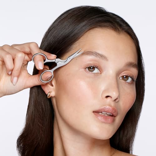 Tweezerman Eyebrow Shaping Scissors & Brush | Stainless Steel