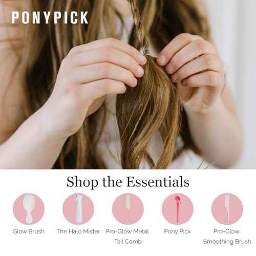 By Lolly - 500 Clear Rubber Hair Ties for Girls and Toddlers - Elastic Hair Bands and Disposable Plastic Hair Accessories