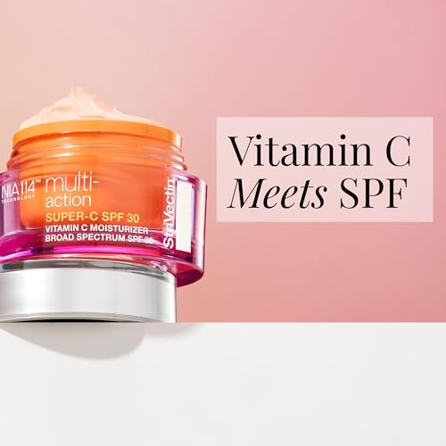 StriVectin Multi-Action Super-C Vitamin C Moisturizer, Brightening and Smoothing Fine Lines, 1.7 Fl Oz