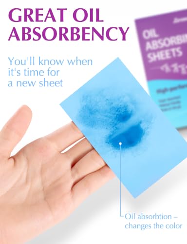 Oil Blotting Sheets for Face - 150 Sheets (3 Pack)