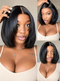 UNICE 7X5 Lace Part Glueless Human Hair Bob Wig 10inch