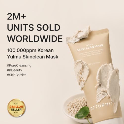 RETURNITY Yulmu Exfoliating Face Mask for Pores & Uneven Skin - 120g