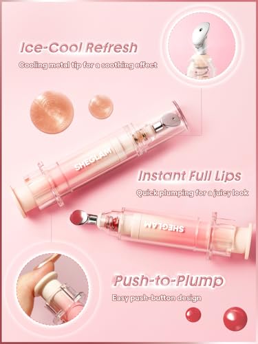 SHEGLAM Booster Shine Plumping Lip Gloss Pink Flamingo
