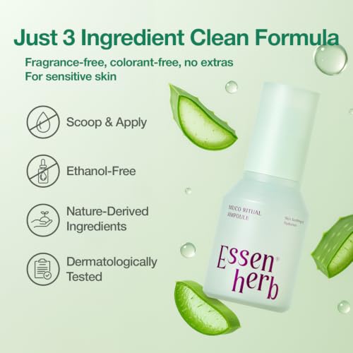 Muco Ritual Aloe Vera Ampoule 95% Pure Gel 50ml