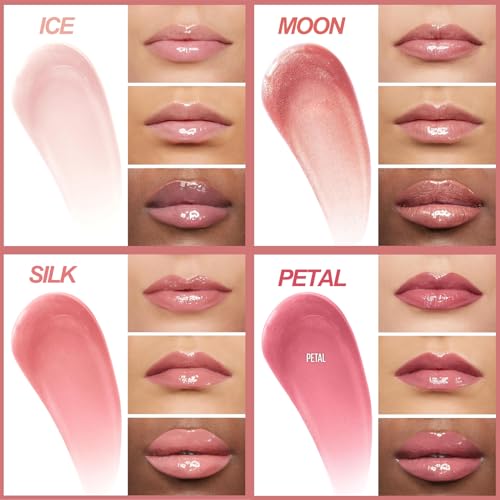 Hydrating Lip Gloss with Hyaluronic Acid - 4 Shades