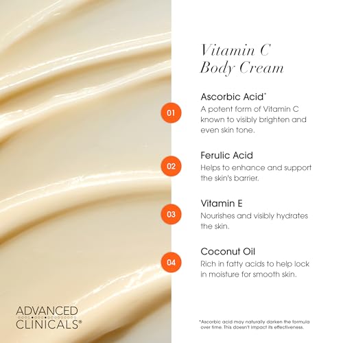Advanced Clinicals Manuka Honey Hydrating Cream + Vitamin C Brightening Cream Set