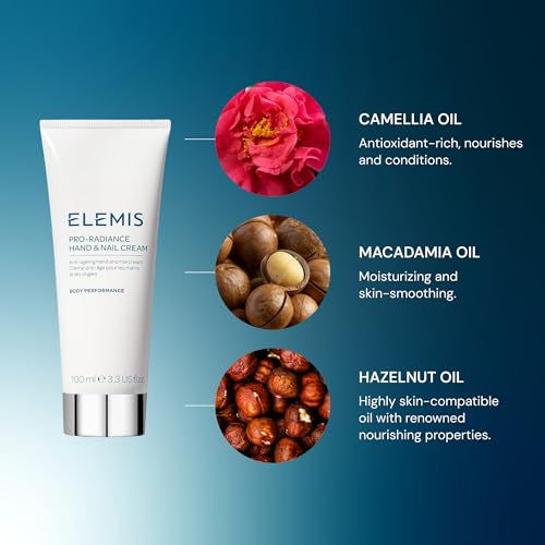 ELEMIS Pro-Radiance Anti-Aging Hand and Nail Cream, 3.3 Fl Oz