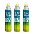 TIGI Bed Head Masterpiece Hairspray 3-Pack ? Extra Strong Hold Hairspray, Frizz Control + Shine, Tropical Scent, 10.3 Oz Ea