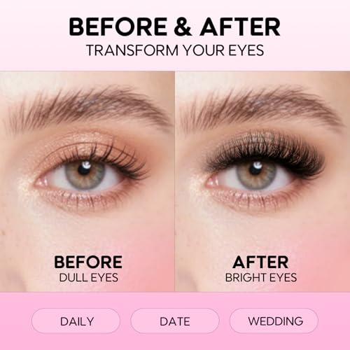 Azenlo 40D+60D DIY Lash Clusters Kit - 240pcs Wispy Extensions