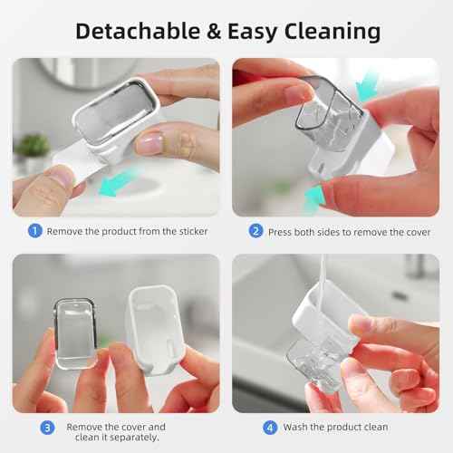 Travel Toothbrush Head Cover 2PCS, Electric Toothbrush Covers Caps, Ventilated Toothbrush Protectors Caps for Travel, Camping, Bathroom, Business, Grey