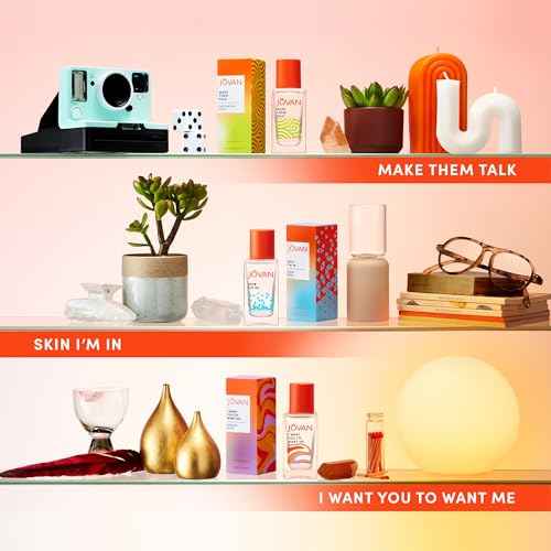Jovan Make Them Talk Eau de Parfum 1.7 fl oz (Pack of 1), Notes of Osmanthus, Musk, and Lemon, Unisex Fragrance, Long Lasting, Everyday Fragrance, Travel Size