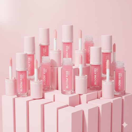 Miss Lil USA Bloom Kiss Lip Oil - Nourishing High-Shine Gloss
