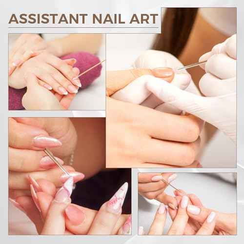 800Pcs Pointed Cotton Swabs in Storage Box - Precision Microblading Cotton Swabs with Wooden Sticks for Makeup, Cleaning Nail Polish, Eyebrow, Tattoo Permanent Supplies, Craft