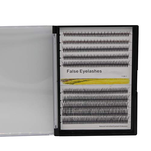 Bulk False Eyelashes 400 Count - 8-16mm 3D Volume Mixed Clusters