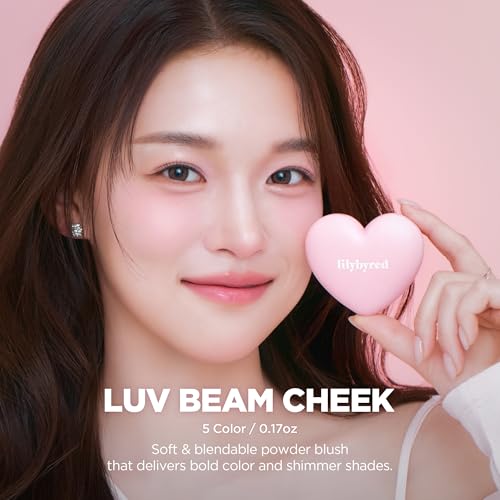 lilybyred Luv Beam Heart-Shaped Blush 02 Dollish Rose