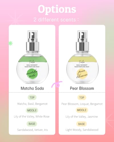 Foellie Hair Perfume Mist 100ml - Pear Blossom Scent