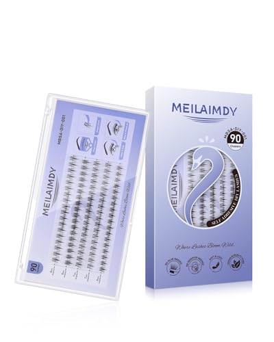 Self-Adhesive Lower Lashes 90 Pcs Pre-glued Bottom Eyelashes