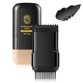 Chinosuo 2-in-1 Hair Color Stick & Comb for Root Touch-Up, Waterproof & Sweat-Proof, Natural Safe Ingredients, Easy to Use for Gray Hair