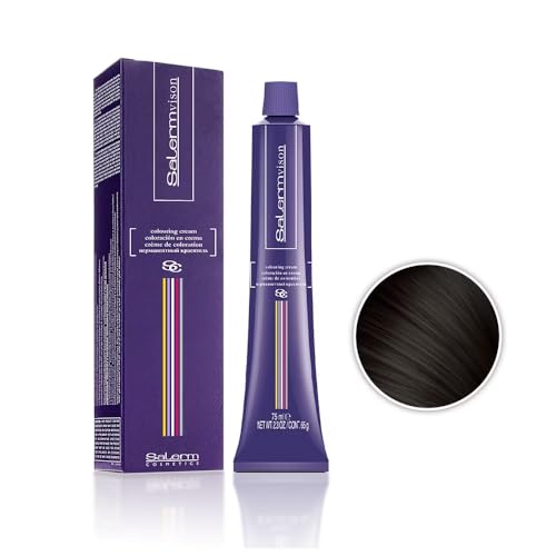 Salermvison Hair Coloring Cream #4 Chestunt 75 Ml/2.3 Oz