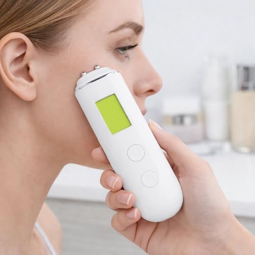 Skin Hydration Tester - Facial Moisture Analyzer with Oil & Temperature