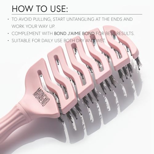 MONCHO MORENO Magic Brush - Professional Detangling Hair Brush