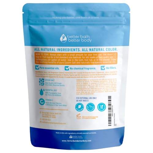 Better Bath Better Body Detox Foot Soak Epsom Salts with Essential Oils - 32 oz