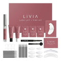 Livia Korean Lash Lift & Color Kit – 3 Full Applications for Salon-Curled Lashes