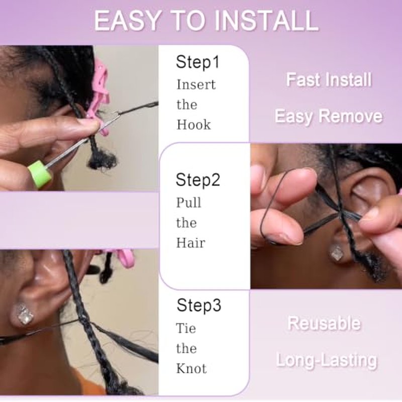 14'' Deep Wave Synthetic Crochet Hair for Black Women - Lightweight & Tangle-Free