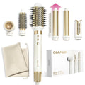 GLAMUP 6-in-1 Air Curler with 110K RPM Motor & Negative Ions