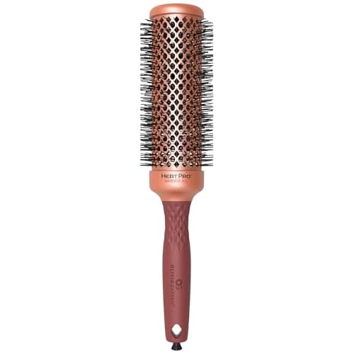 Olivia Garden HeatPro Speed XL - Extra-Long Thermal Round Hair Brush - Not Electrical - Professional Ceramic Blowout Brush for Normal to Thick Hair