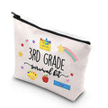 WCGXKO 3rd Grade Teacher Gift Back To School Gift 3rd Grade Survival Kit Zipper Pouch Makeup Bag (survival kit 3rd Grade)