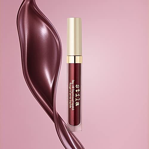 stila Stay All Day® Liquid Lipstick, Shimmering Metallic | Long-Lasting Color Wear, No Transfer | Hydrating, Lightweight with vitamin E & Avocado Oil for Soft Lips | 0.10 Fl. Oz., DaVita Shimmer