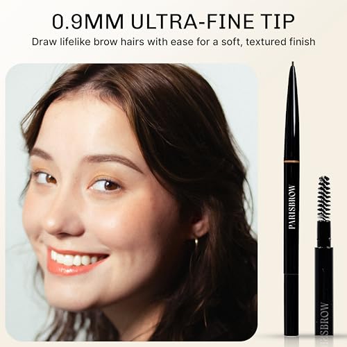 PARISBROW Slim Brow Pencil 04 Dark Brown - Ultra-Fine 0.9mm