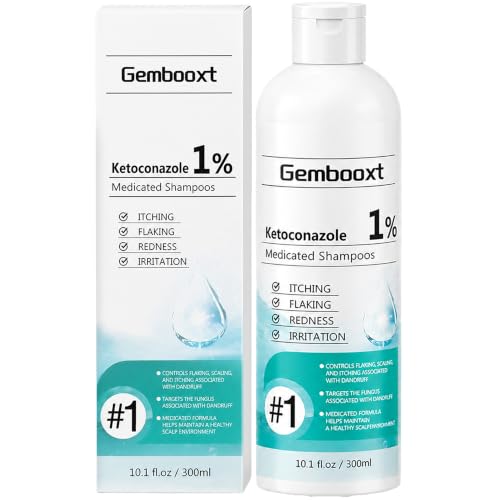 Ketoconazole Anti Dandruff Shampoo 1% - Maximum Strength Formula