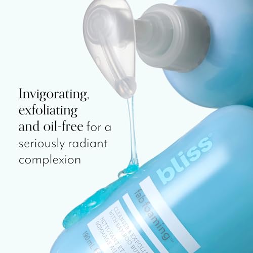 Bliss Drench & Quench Moisturizer and Fab Foaming 2-in-1 Cleanser Duo - Deep Hydration, Daily Use - Vegan & Cruelty-Free