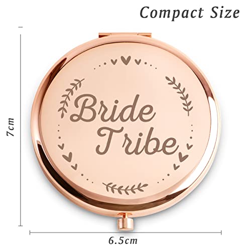 Personalized Engraved Compact Mirror - Bridal Party Gifts