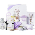 Luxury Spa Gift Basket for Women - Rose Scented Bath Set
