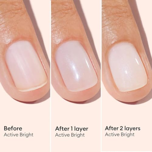 Manucurist Active Bright Nail Polish - Strengthening Whitening Varnish