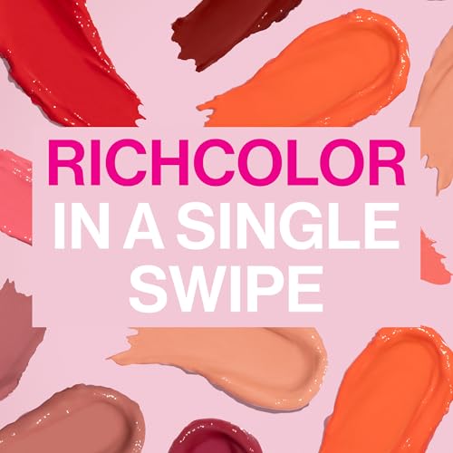 Wet n Wild Mega Last High-Shine Lipstick - Rosé and Slay, Nourishing Creamy Lip Color, Cruelty-Free & Vegan, 1 Count