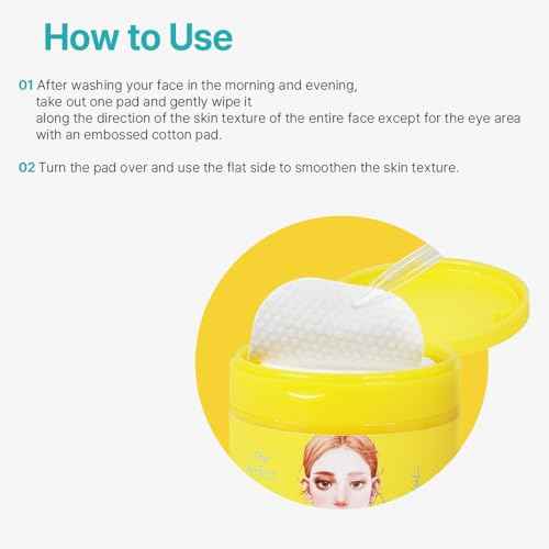 Ariul The Perfect Cleansing Oil Pads EX ? Purifying Cleansing & Hydrating, Quick Makeup Removal, Dual-Sided Vegan Fabric, Large Size, 60 Counts, 175ml / 5.92 fl. oz