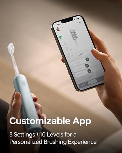 Laifen Wave Sonic Electric Toothbrush - 66,000 Vibrations, IPX7 Waterproof