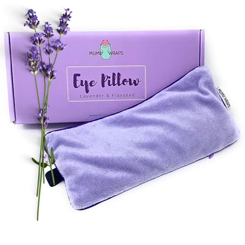 Lavender Weighted Eye Pillow for Sleep & Meditation
