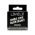 L3 Double Edge Razor Blades - Platinum Coated, Stainless Steel Razor Blades for the Close Shave - for Double Edged Safety Razors - 100 Count (3)